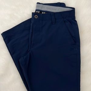 Mens Under Armour Golf Pants Navy Blue 34/30